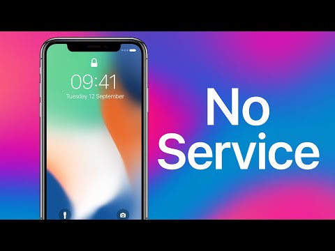 Видео: iPhone X No service, немає звʼязку, swap rf плати
