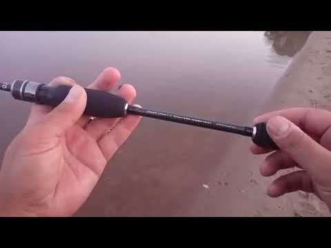 Видео: Туманний ранок, дикого пляжу.  Як покаже себе nissin ares lester yume aji gvx 504 на твічу ріджа.