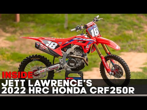 Видео: Внутри Honda CRF250R 2022 года выпуска Джетта Лоуренса