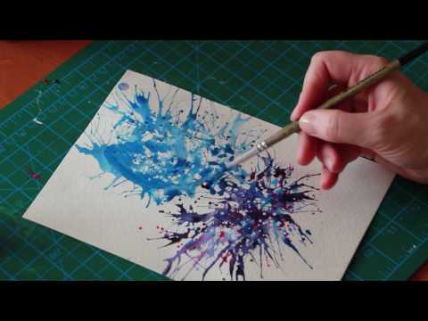 Видео: Кляксография