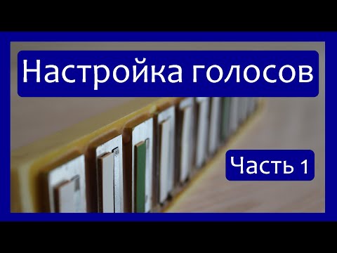 Видео: Настройка голосов Баяна, Аккордеона, Гармони / Часть1