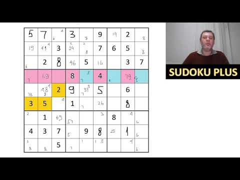 Видео: Сложное судоку дьявольского уровня. Поможет метод альтернативных вариантов.