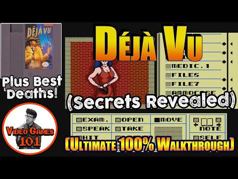 Видео: Прохождение Déjà Vu для NES | 100% руководство (плюс лучшие смерти) | Видеоигры 101
