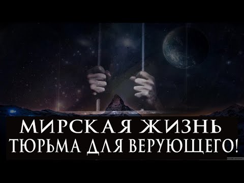 Видео: Мирская жизнь - тюрьма для верующего!