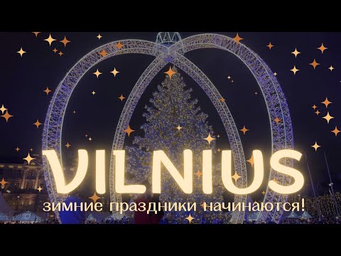 Видео: Все на РОЖДЕСТВЕНСКОЙ ЯРМАРКЕ в Вильнюсе — что купить, как атмосфера? Зимние праздники в Литве