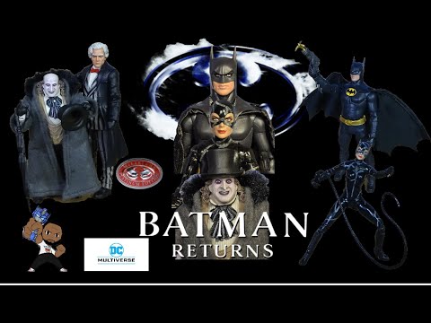 Видео: Макфарлейн DC Мультивселенная Бэтмен возвращается Женщина-кошка Макс Шрек