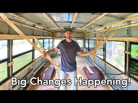 Видео: Создание интерьера SKOOLIE для моего переоборудованного в короткий автобус