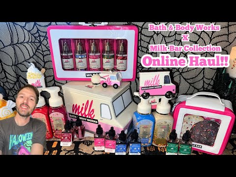 Видео: Коллекция Bath & Body Works X Milk Bar 🧁 Онлайн-покупка!! Я получила банку для печенья!! 🍪