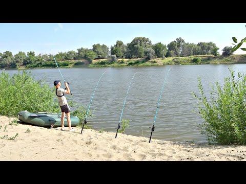 Видео: КАРАСИ ЛАПТИ НА КРОКОДИЛЫ! Большая рыбалка с ночёвкой в новом месте и жареные караси с картошкой.