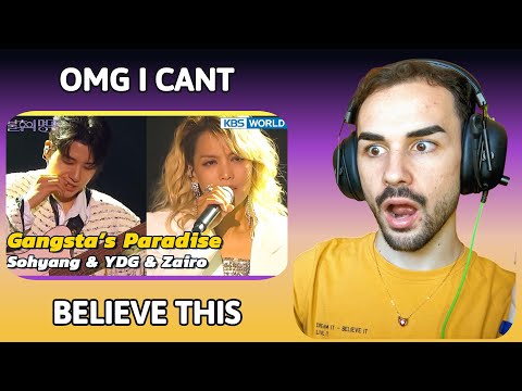 Видео: Sohyang & YDG & Zairo - Gangsta's Paradise [Immortal Songs 2] | Реакция