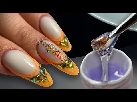 Видео: САМЫЕ БЫСТРЫЕ НОГТИ.😱 Наращивание на ГОД ВПЕРЕД.Ногти на ЗАПАС.Наращивание Ногтей Подробно.Nail Tips