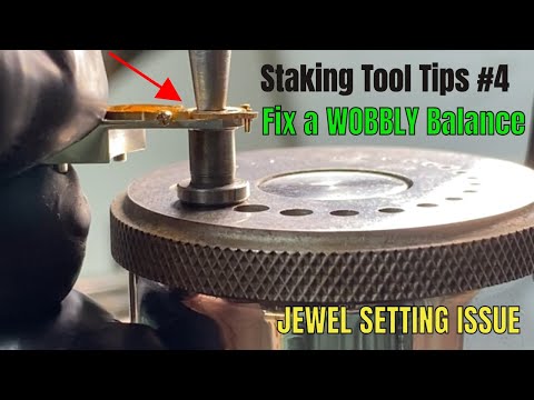 Видео: Как использовать набор инструментов для часового дела, чтобы исправить неустойчивый баланс карман...