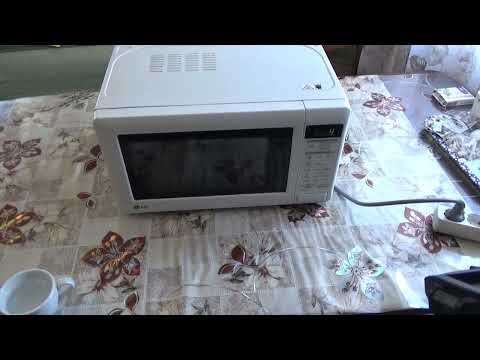 Видео: Микроволновка LG MB3949G /01 не греет