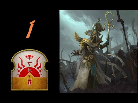 Видео: Total War: Warhammer 2. # 1. Хатеп. Прохождение на Легенде.