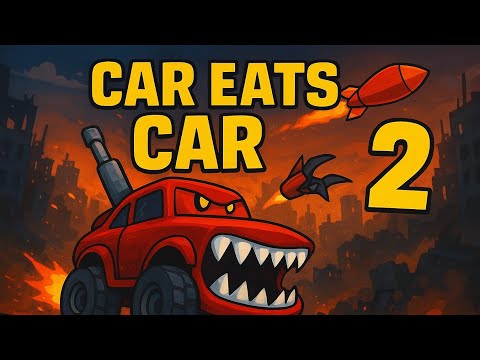 Видео: Супер Много Нового!! | Car Eats Car 2 #1
