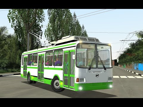 Видео: Как автобус, только троллейбус | обзор ВЗТМ 5280 | Garry`s mod Trolleybus FS