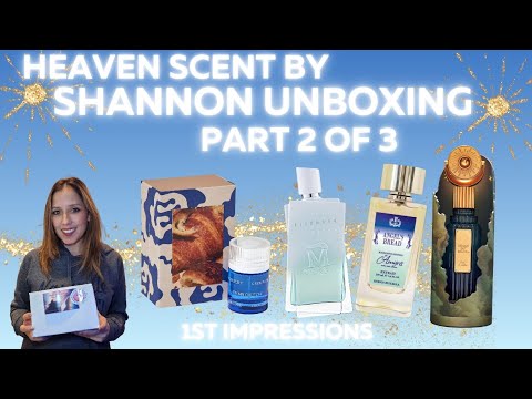 Видео: Распаковка Heaven Scent от Shannon. Часть 2 из 3 | Первые впечатления | Вдохновлено оригинальными...