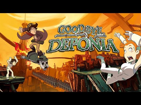 Видео: 🎮 Live-прохождение Goodbye Deponia (PC) ➠ Часть 2