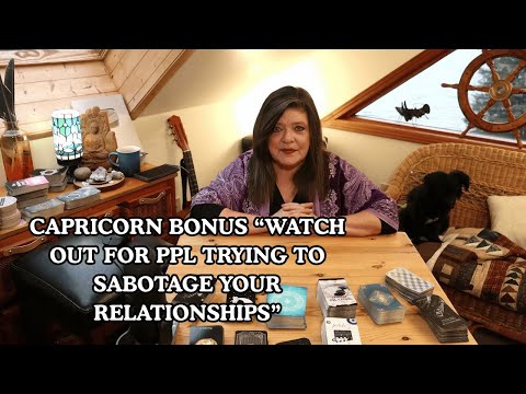 Видео: БОНУС ДЛЯ КОЗЕРОГА 🧨 «ОСТЕРЕГАЙТЕСЬ ЛЮДЕЙ, КОТОРЫЕ ПЫТАЮТСЯ САБОТАЖИРОВАТЬ ВАШИ ОТНОШЕНИЯ»🕳️ СТРА...