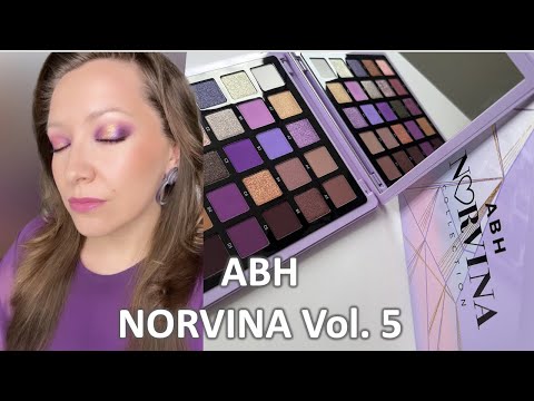 Видео: ABH NORVINA Vol.5 / обзор, 9 макияжей, все оттенки на глазах / Marigudik