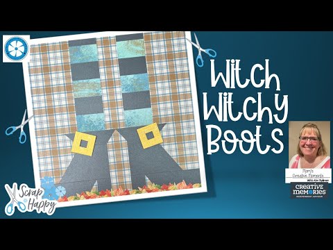 Видео: Блок лоскутного одеяла «Ведьмины сапоги» №2