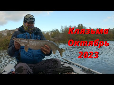 Видео: Клязьма в октябре 2023. Рыбалка на спиннинг с лодки.