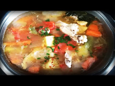Видео: Хашлама из курицы по турецки,шурпа из курицы на обед или ужин полезное вкусное бюджетное блюдо,