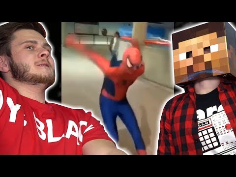 Видео: ПАЛЕНЫЙ ЧЕЛОВЕК ПАУК - 830 секунд Смеха