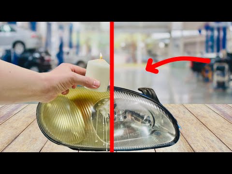 Видео: 🔥Всего 3 капли ацетона и моя фара как новая ❗️прощайте, желтые фары