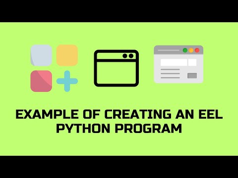 Видео: Пример создание программу Eel Python (FIX: No module named 'bottle.ext.websocket')