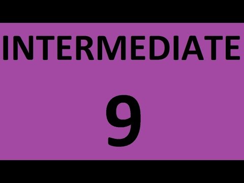 Видео: Грамматика английского языка №9. Уроки английского языка для среднего уровня.  Английская грамматика
