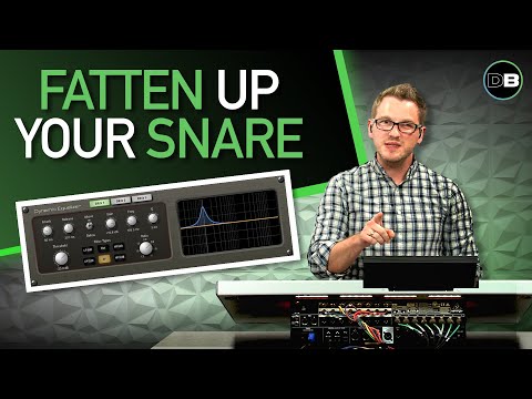 Видео: Fat Snare Drum на Behringer Wing — Triple DEQ — Эффекты Behringer Wing