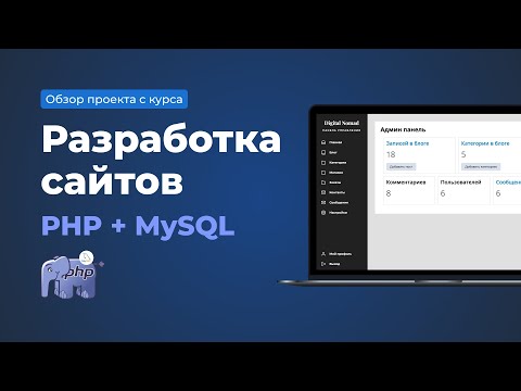 Видео: Сайт на PHP. Админка, блог, интернет магазин с оплатой. Проект с курса по разработке сайтов на PHP.