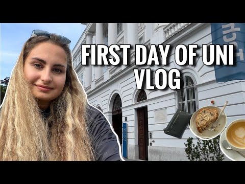 Видео: TU Wien: first day of university vlog // День из жизни студента в Вене