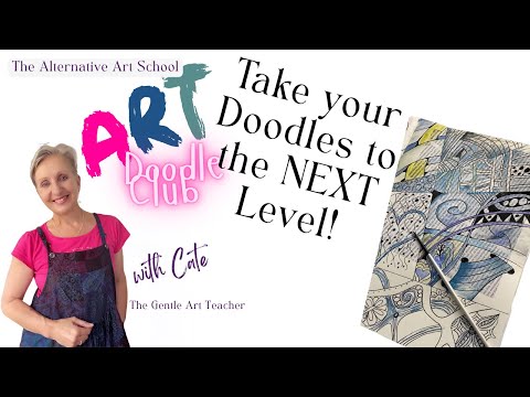 Видео: Превратите скучные страницы в потрясающие рисунки