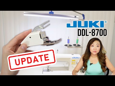 Видео: Шагающая лапка Juki DDL-8700 🚨 ВАЖНОЕ ОБНОВЛЕНИЕ