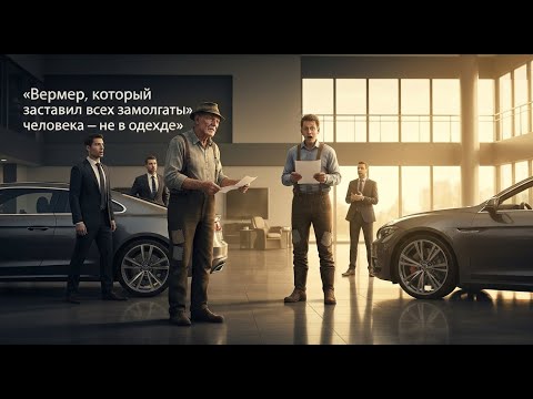 Видео: Фермер в лохмотьях, который купил автосалон и заставил всех замолчать