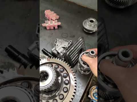 Видео: Ремонт коробки передач Ford C-Max. Дефектовка e-CVT  HF35.