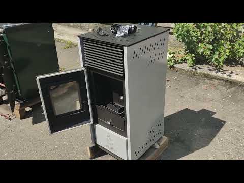 Видео: 10kW🔥LAFAT камин на пеллетах на одной загрузке сутки обогрева совет Тепло Без Газ