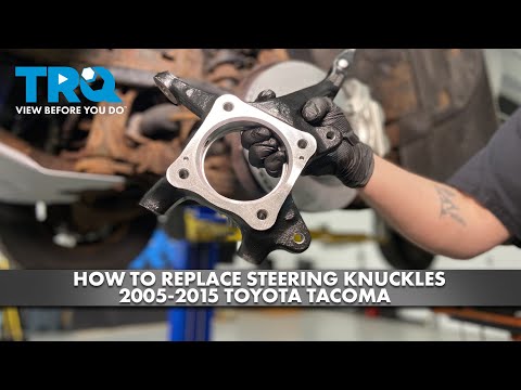 Видео: Как заменить поворотные кулаки Toyota Tacoma 2005-2015
