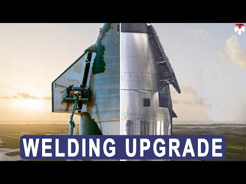Видео: Новая модернизация SpaceX на Starship V3 СВАРКА, в отличие от любой другой...
