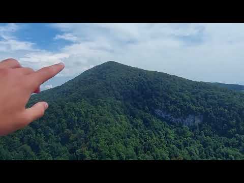 Видео: КРАСОТА ВИДА С ОРЛИНЫХ СКАЛ. ПОШЛИ НА СПУСК К АГУРСКИМ ВОДОПАДАМ