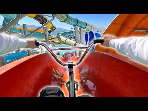 Видео: ПРОНИК в АКВАПАРК на BMX! *Нас поймали*