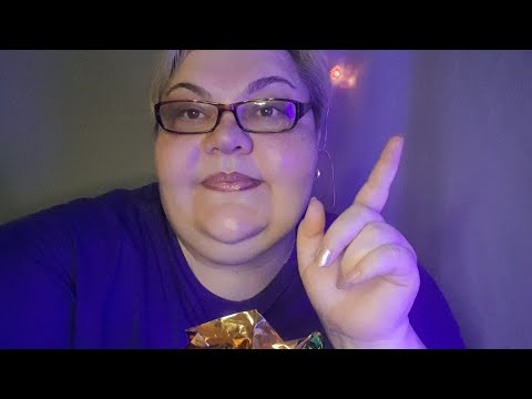 Видео: 💙💜АСМР/Сладкое видео/ конфетки, шуршание 🍬, тихий голос, шепот.