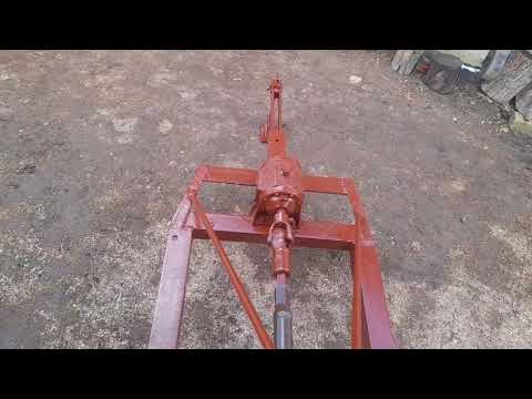 Видео: Самодельный ботвоудалитель  для картофеля к минитрактору T-25