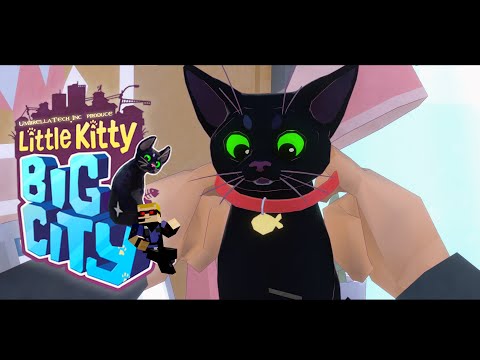 Видео: Little Kitty, Big City #08 ➤ Русский язык в Little Kitty, Big City