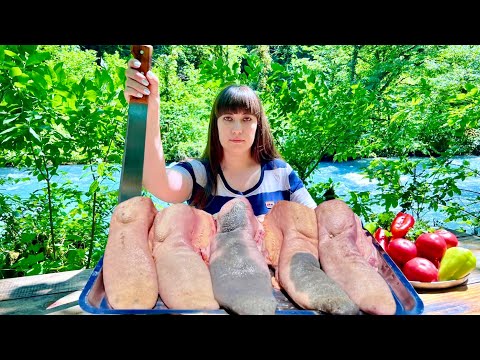 Видео: ШАШЛЫК ИЗ ГОВЯЖИХ ЯЗЫКОВ - ЭТО САМЫЙ ВКУСНЫЙ РЕЦЕПТ!
