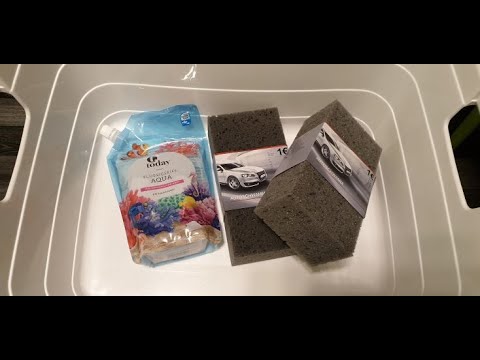 Видео: ASMR (148) Прозрачное жидкое мыло и новые авто губки