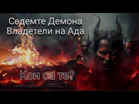 Видео: Седемте Демона на Ада и Седемте Смъртни Гряха - Кои са Принцовете на Ада?