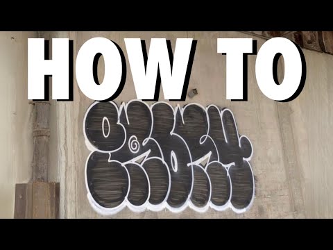 Видео: Как рисовать граффити, не попадаясь
